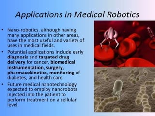 Applications of nanobiotechnology in medicine | PPT