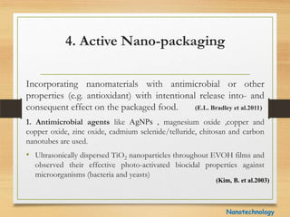 Applications of Nanotechnology in Food Packaging and Food Safety ...