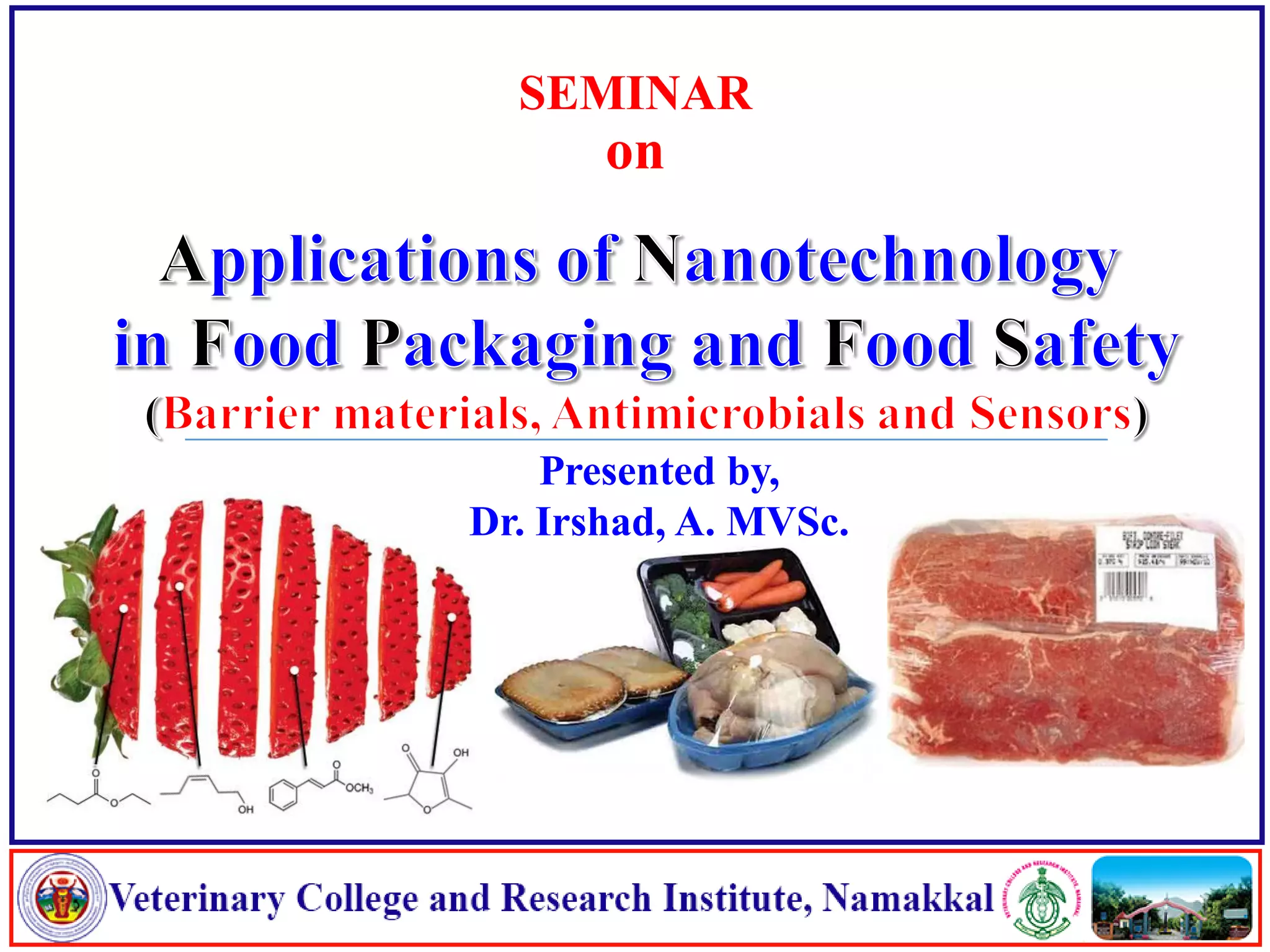 Applications of nanotechnology in food packaging and food safety | PDF