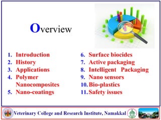 Applications of nanotechnology in food packaging and food safety | PDF