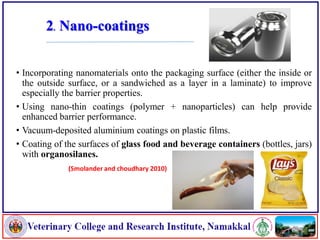 Applications of nanotechnology in food packaging and food safety | PDF