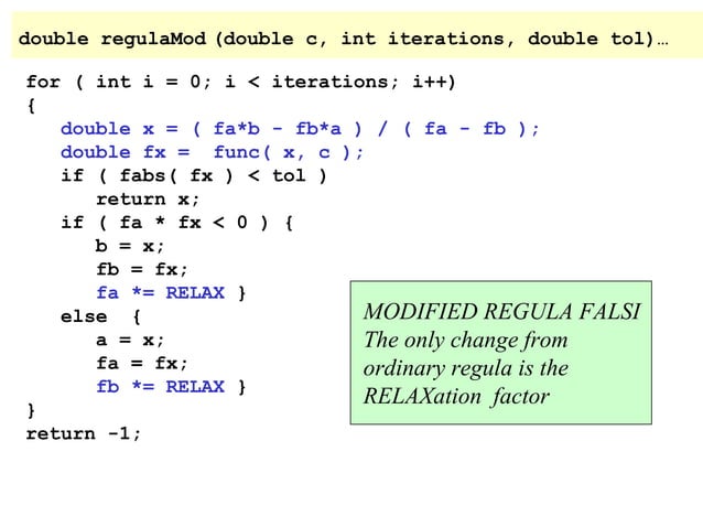 Applications of numerical methods | PPT