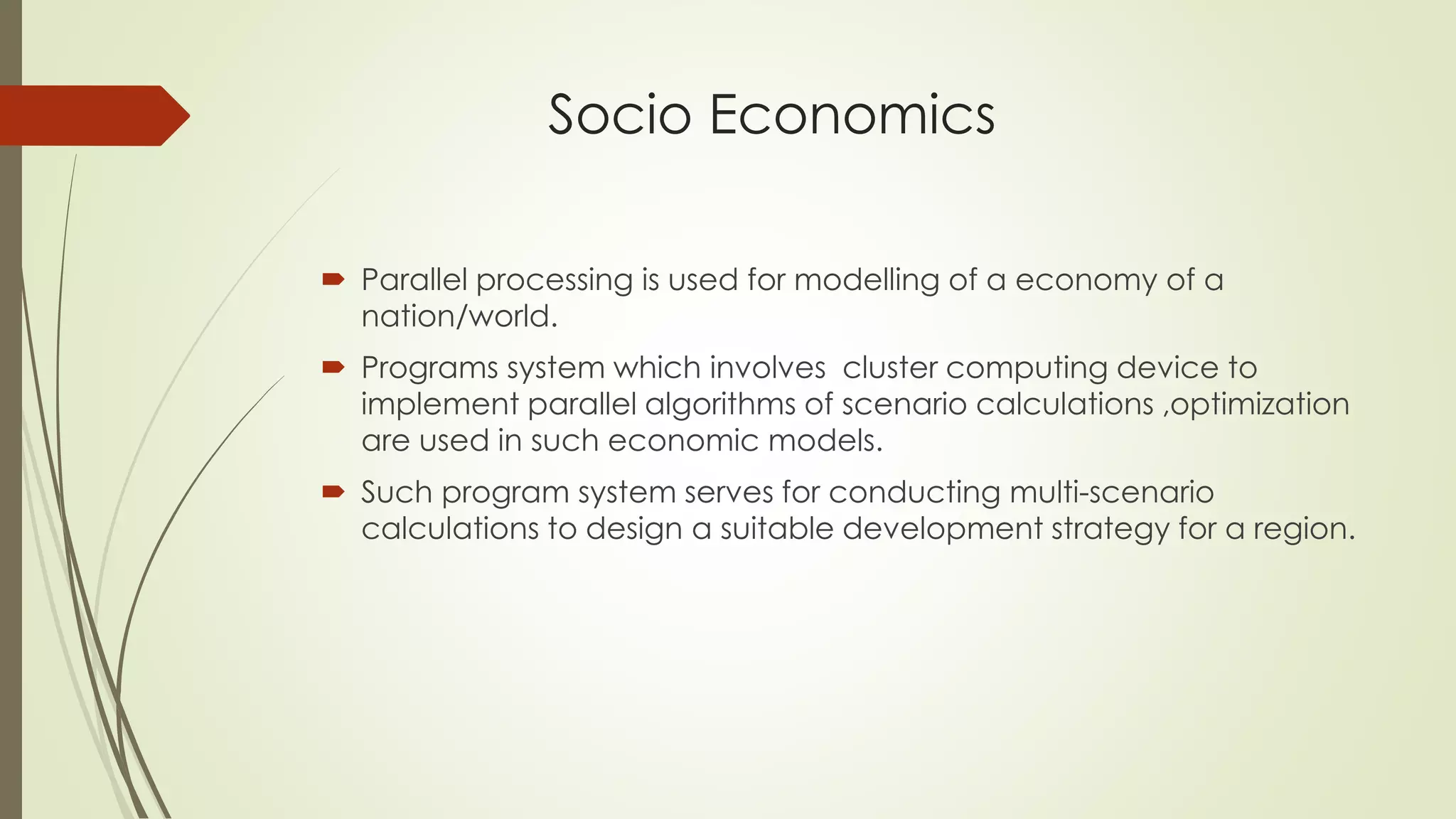 Applications of paralleL processing | PPTX