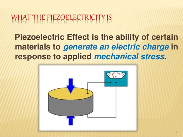 piezoelectric material example piezoelectric material example