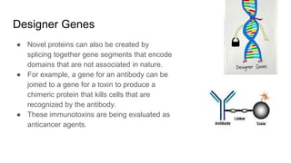 Applications of Recombinant DNA Technology | PDF