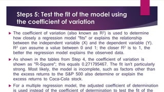 Applications of regression analysis - Measurement of validity of ...