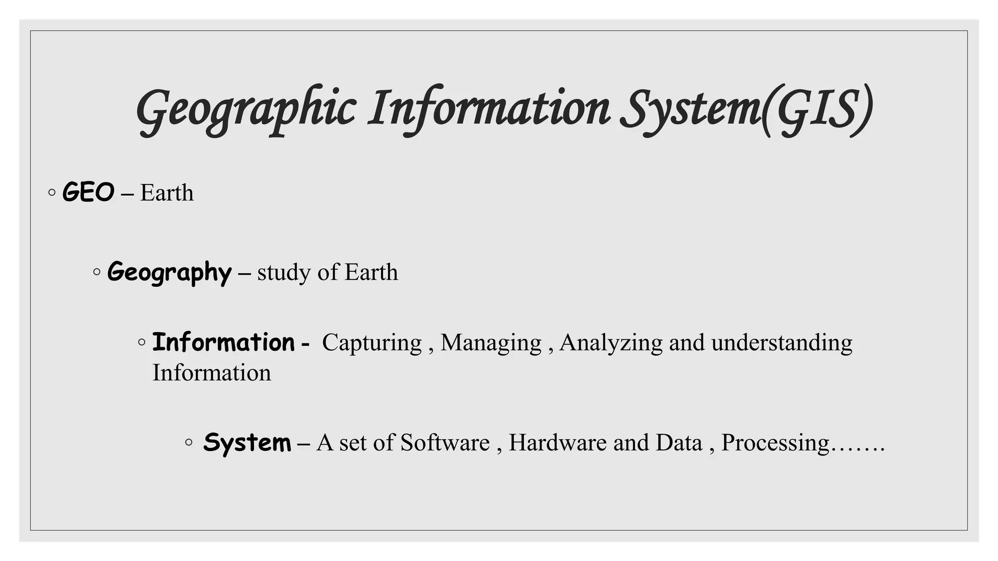 Applications Of Remote Sensing And Gis Ppt
