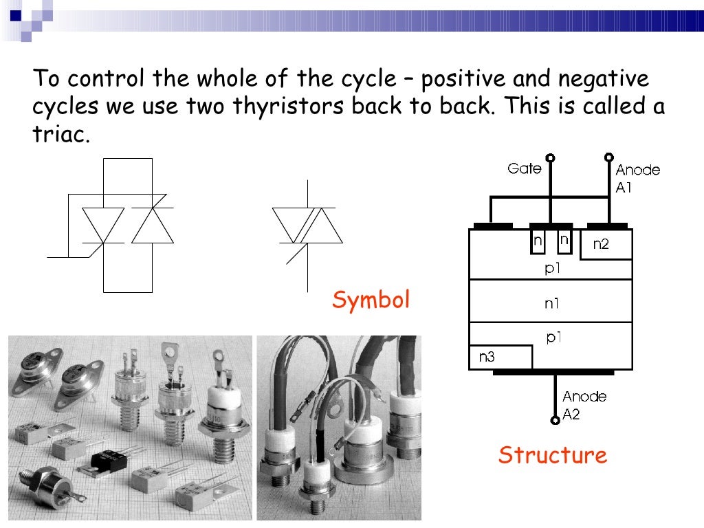 Applications of Semiconductor Devices Switches