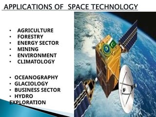 Space Science Applications applications of space technology-by-Ashish Sharma.pptx