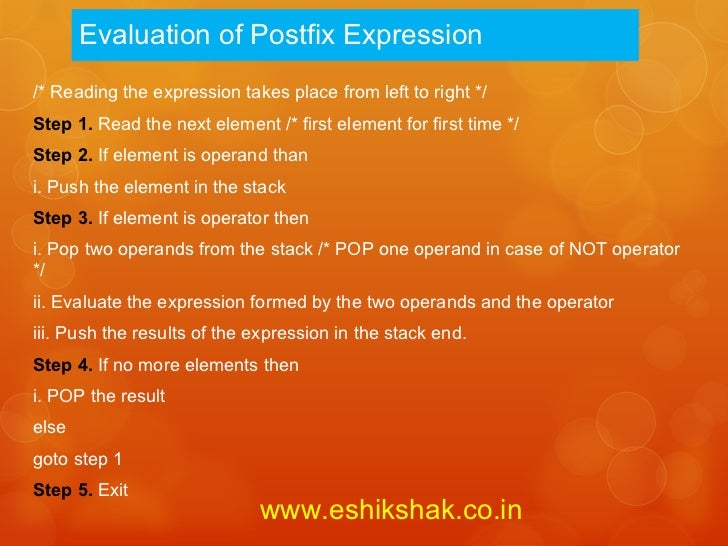 Applications of stack