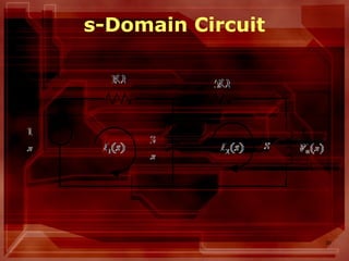 30
s-Domain Circuit
 
