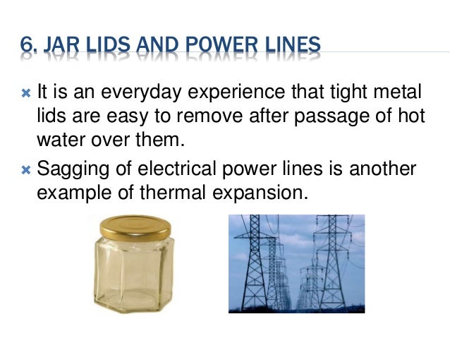 Applications of Thermal Expansion