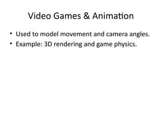 Applications of Trigonometry in Science, Technology, and Everyday Life ...