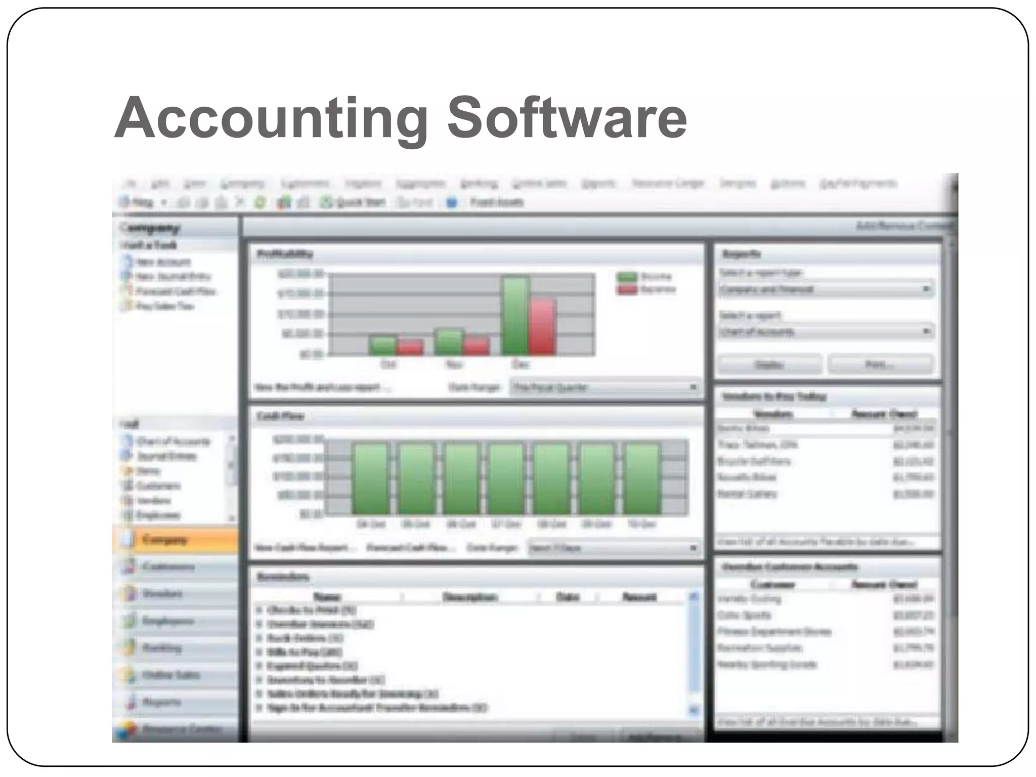 Accounting Software
 