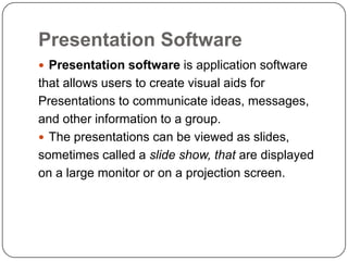 Application software | PPTX