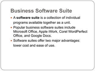 Application software | PPTX