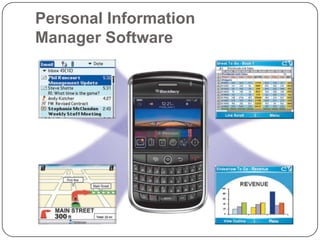 Personal Information
Manager Software
 