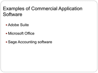 Application software and business processes | PPTX