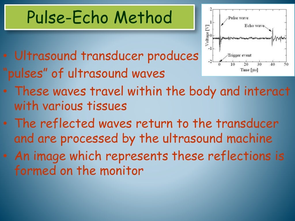 Applications of Ultrasound in Medicine