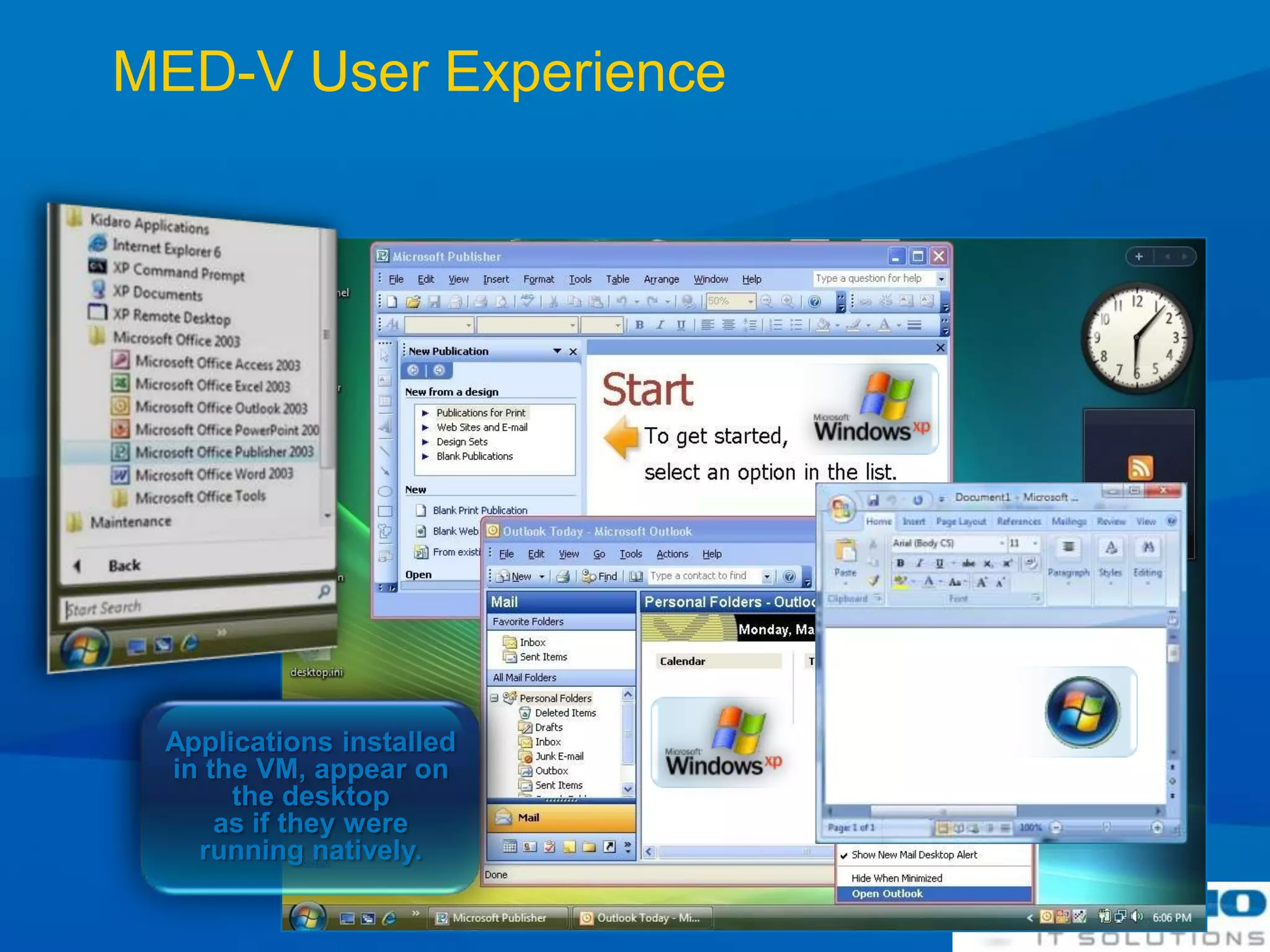 Reduce Help Desk CallsSoftGrid reduces Help Desk calls by over 30%Resolve problems centrallyReduce likelihood of problems in the first placeProblem resolution is application-centric, not system-wideSource: 2003 Intel IT Avg. Quarterly