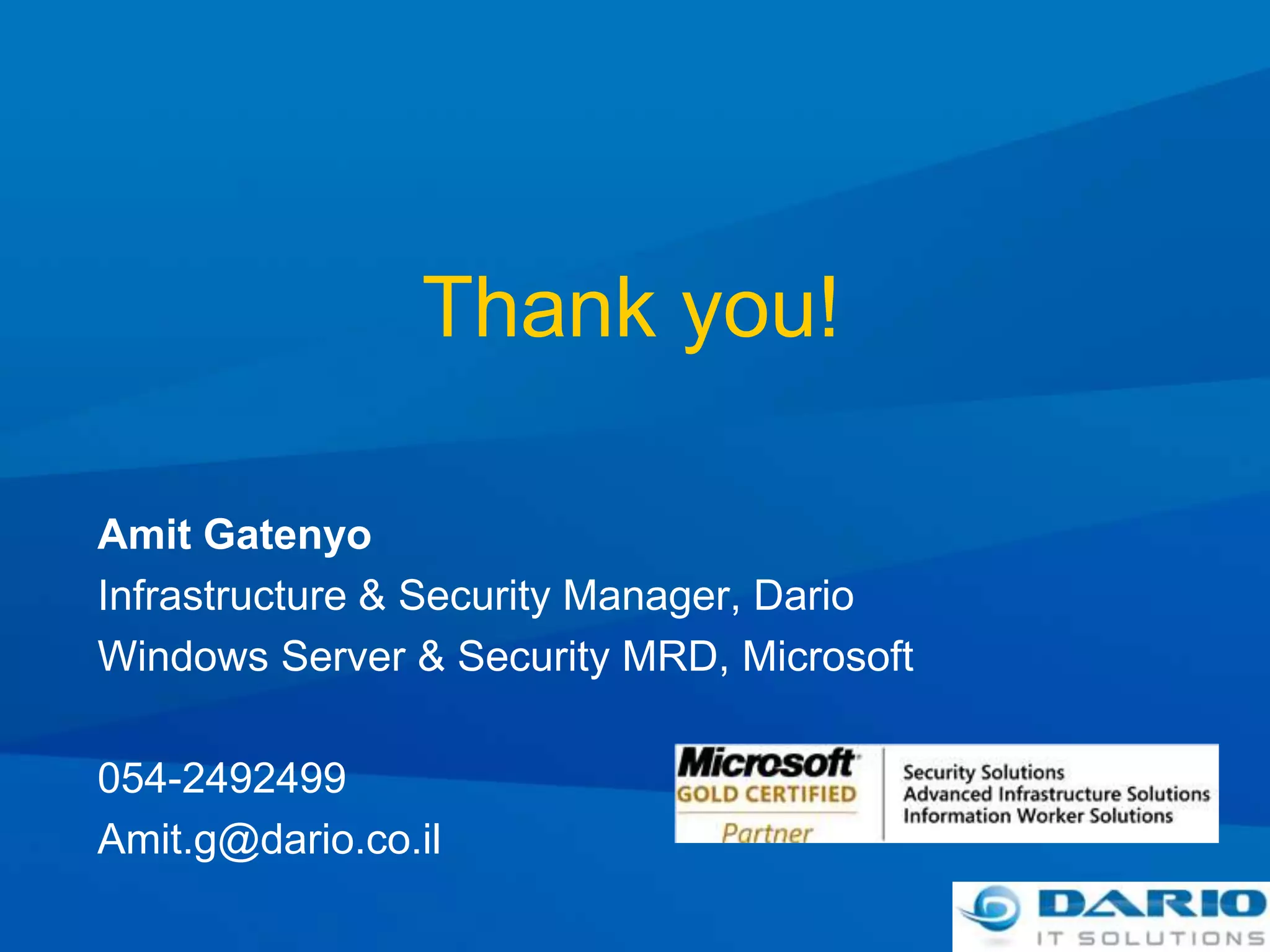 The App-V Streaming Platform