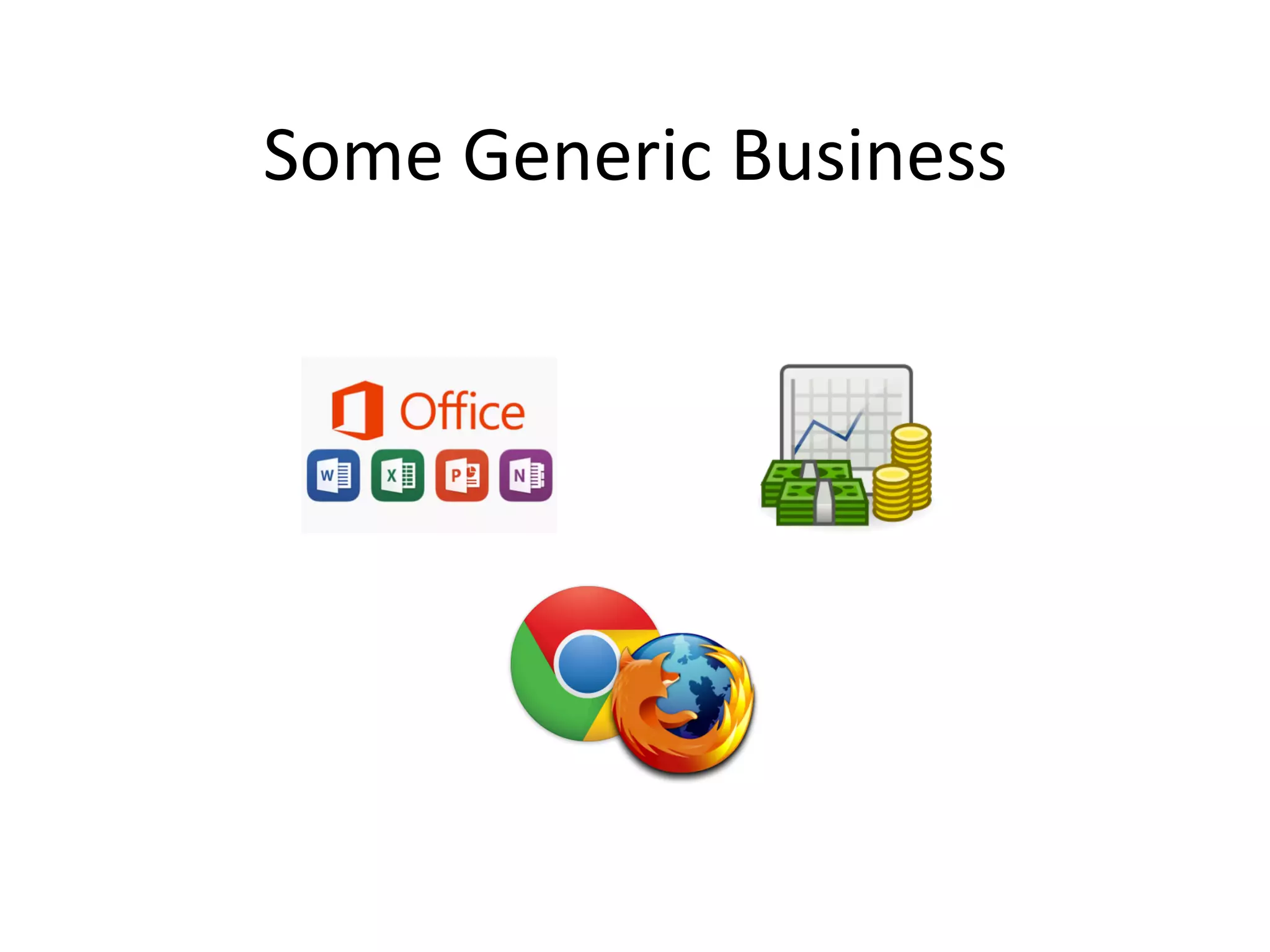 Some	
  Generic	
  Business
 