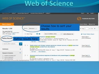 Choose how to sort your
results

Refine results here

 