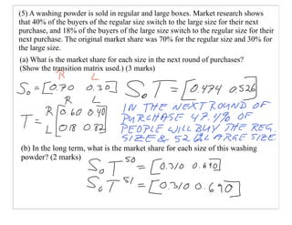 Applied Math 40S February 15, 2008