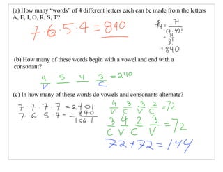 Applied Math 40S February 28, 2008