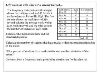 Applied Math 40S Slides Mar 16, 2007