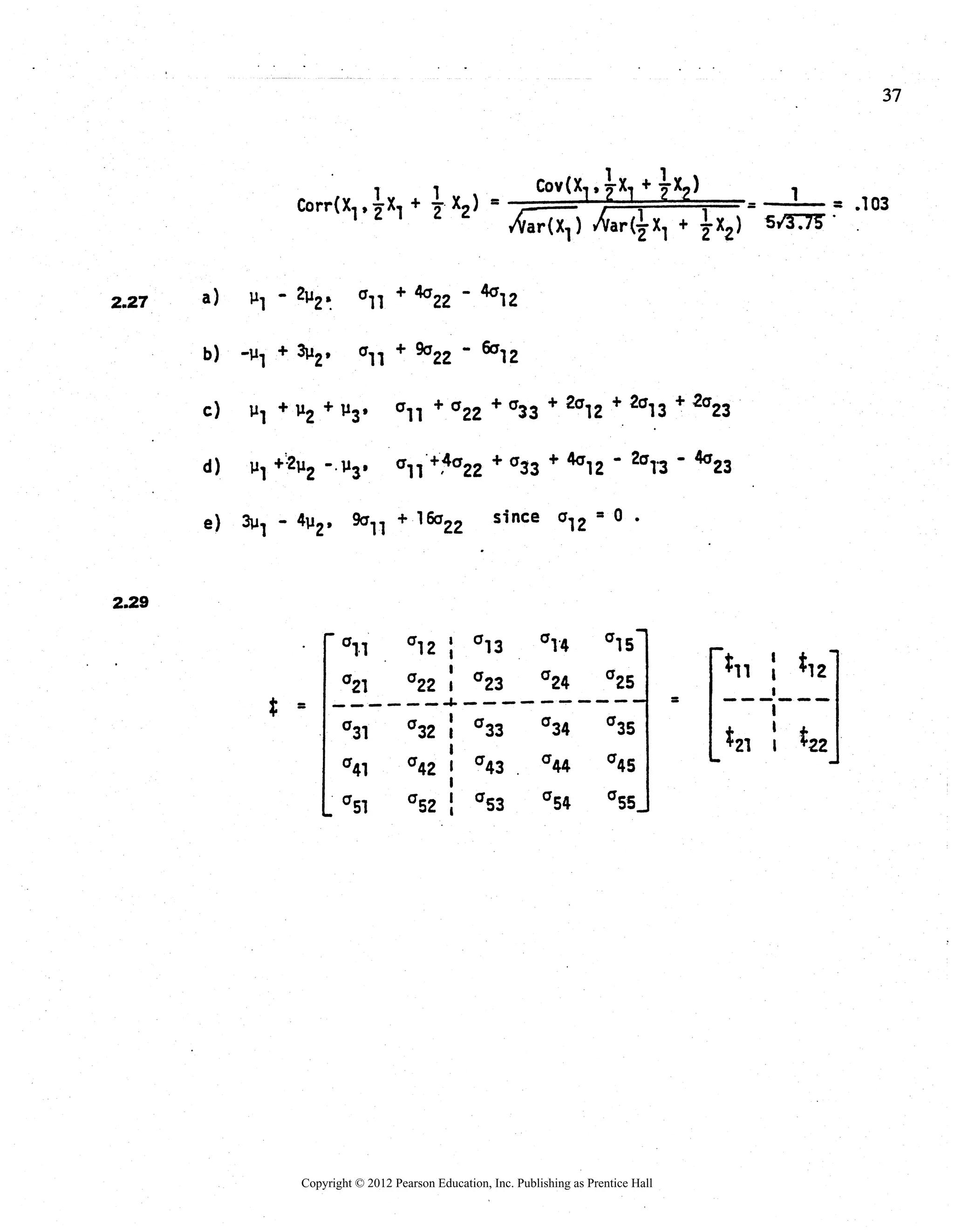 APPLIED MULTIVARIATE STATISTICAL ANALYSIS SOLUTIONS visual data 3