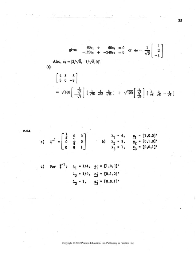 APPLIED MULTIVARIATE STATISTICS JOHNSON SOLUTION MANUAL PDF visual data 2