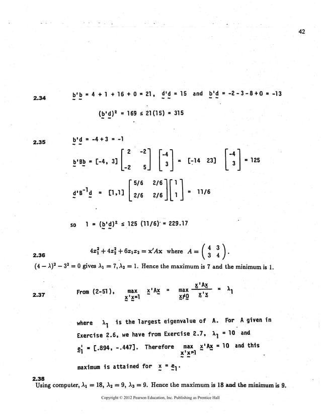 APPLIED MULTIVARIATE STATISTICS JOHNSON SOLUTION MANUAL PDF visual data 7