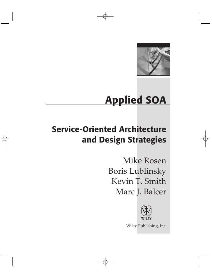 Applied Soa Service Oriented Architecture And Design