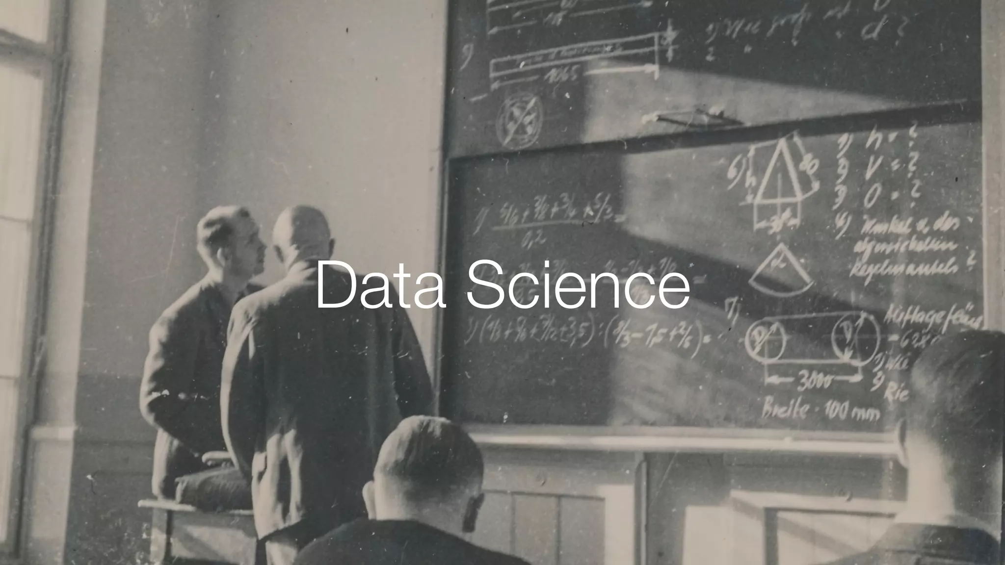 Data Science
 