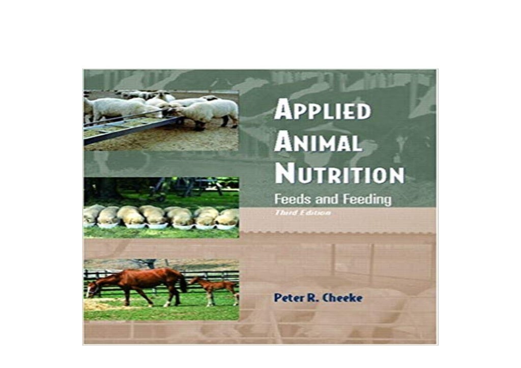 [EBOOK_DOWNLOAD LIBRARY] Applied Animal Nutrition Feeds and Feeding
