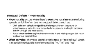 Hypernasality On Spectrogram APPLIED ASPECTS OF PHYSIOLOGY OF NOSE AND PNS DR NIKHIL GARG.pptx