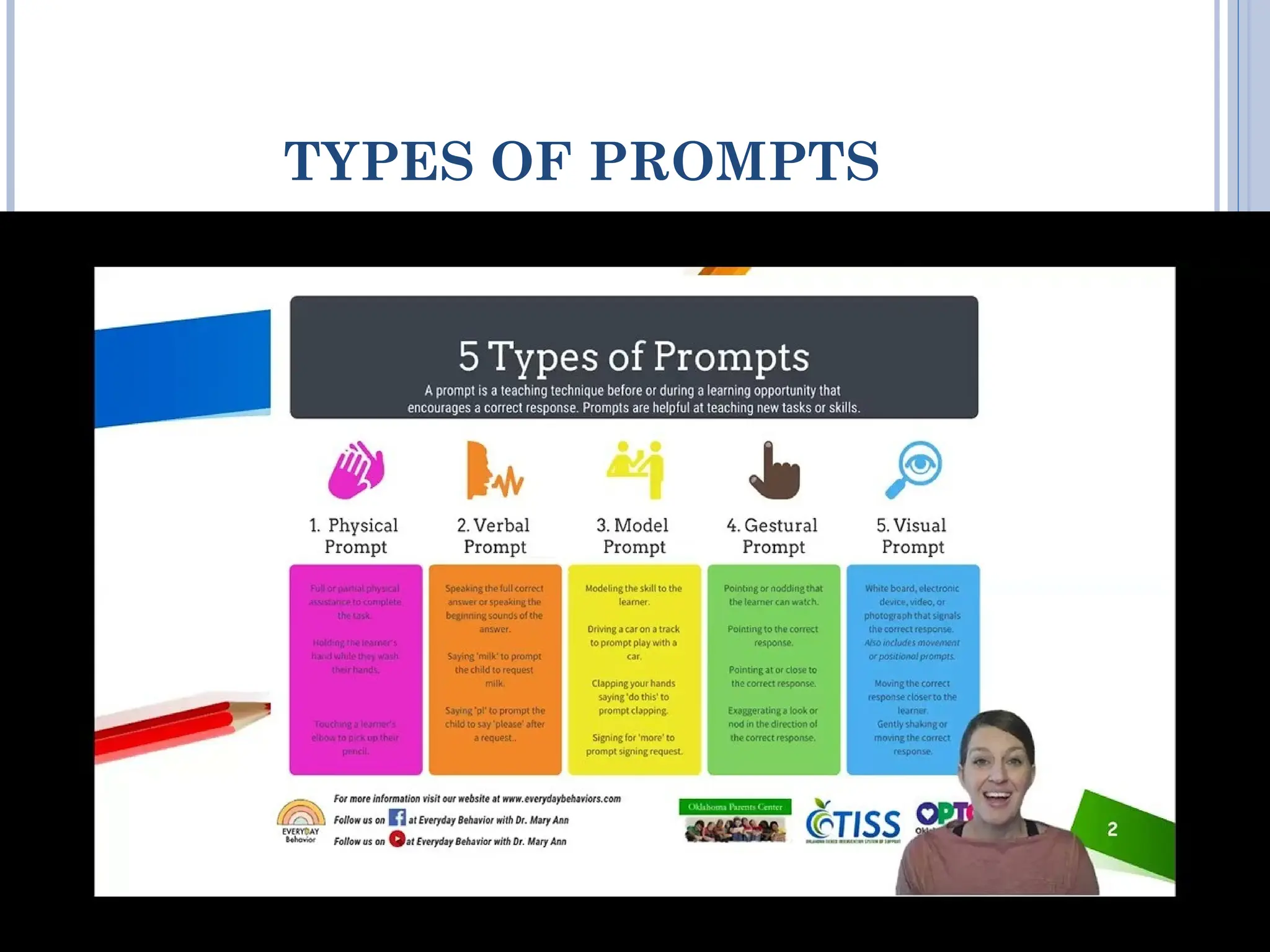 TYPES OF PROMPTS
 