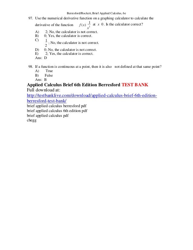 Calculus 8th Edition PDF Download brief applied calculus stewart pdf free download