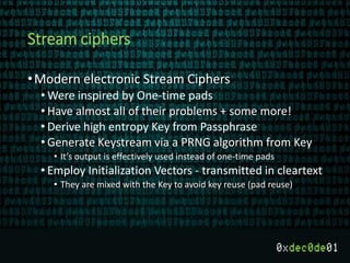 Applied cryptanalysis - stream ciphers | PPT