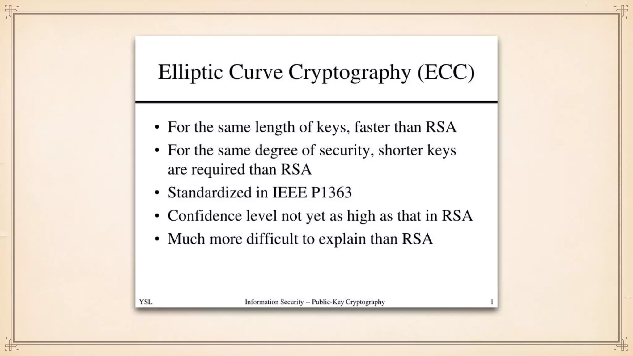 A Concise Introduction to Cryptographic Concepts