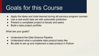Building Data Products with Python (Georgetown) | PDF