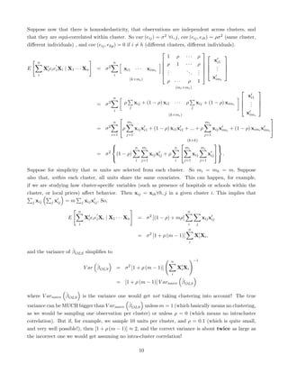 Applied Econometrics lectsure
