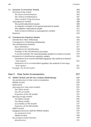 Applied econometrics