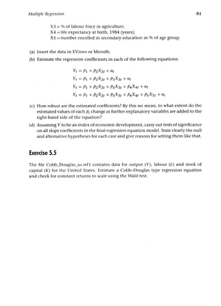 Applied econometrics