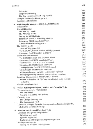 Applied econometrics