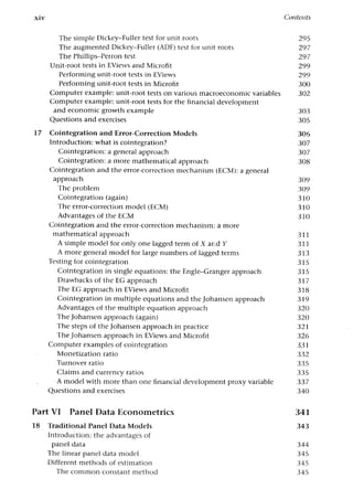 Applied econometrics