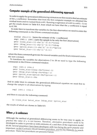 Applied econometrics