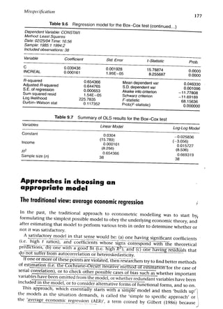 Applied econometrics