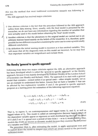 Applied econometrics